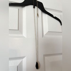 Plunder gold/black Frankie necklace